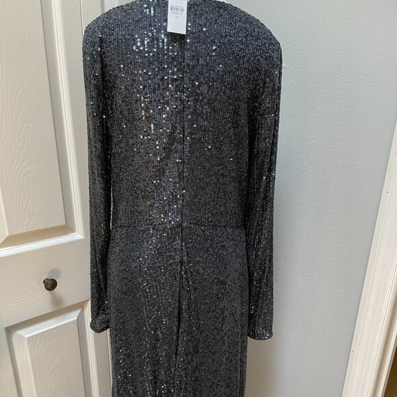 Ann Taylor Sequined Midi Dress - Picture 3 of 3